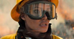 Those Who Wish Me Dead Angelina Jolie in firefighter gear