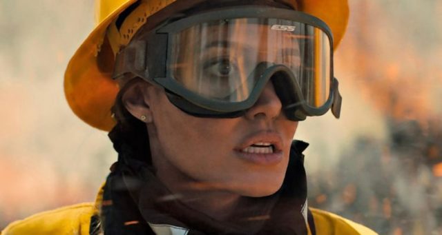 Those Who Wish Me Dead Angelina Jolie in firefighter gear