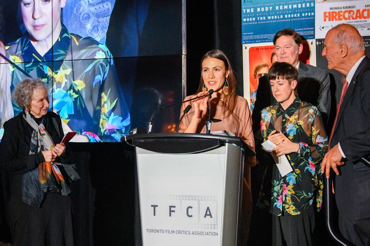 TFCA Awards Rogers Best Canadian Film Award Winners Elle-Máijá Tailfeathers, Kathleen Hepburn George Pimentel Photography