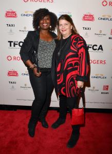 TIFF's Maxine Bailey (left) and Suzan Ayscough of the Canadian Academy of Film and Television
